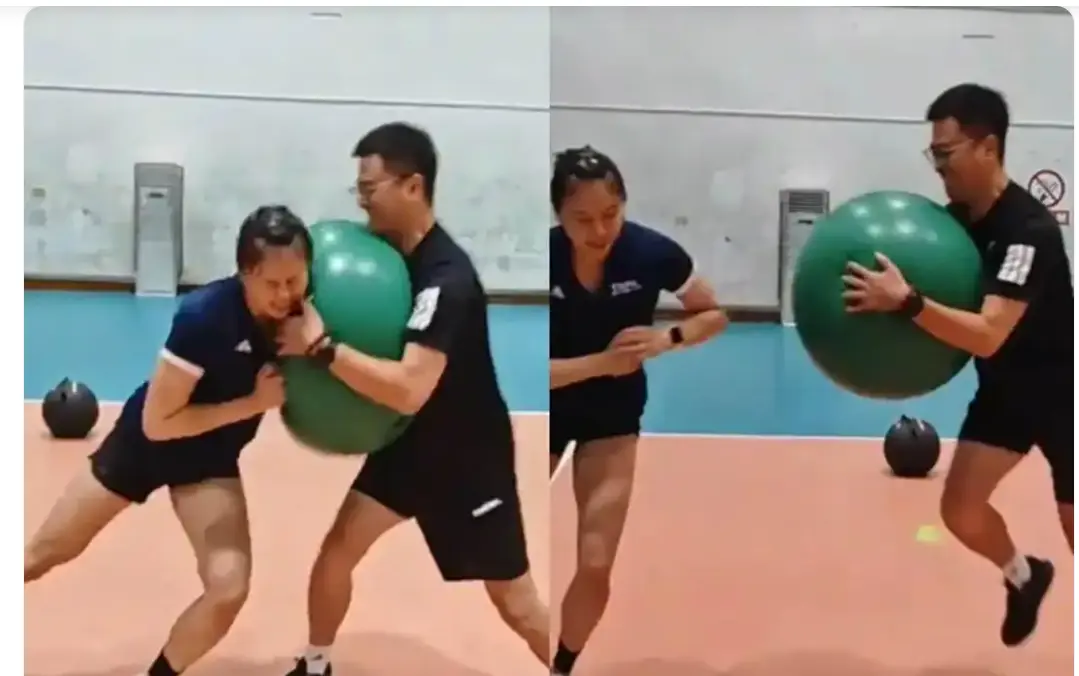 缺席, 中国女排飞